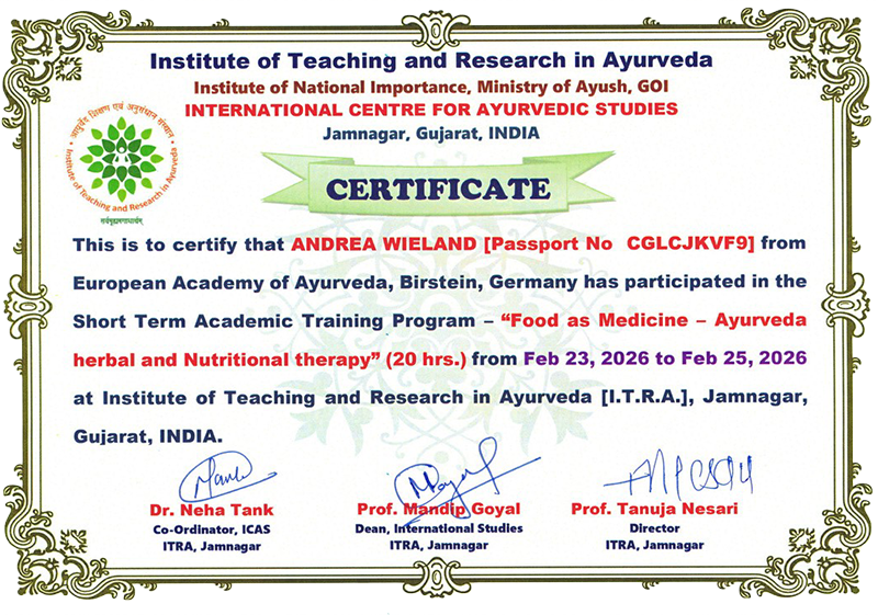 Ayurveda-Jamnagar-Zertifikat-indien1