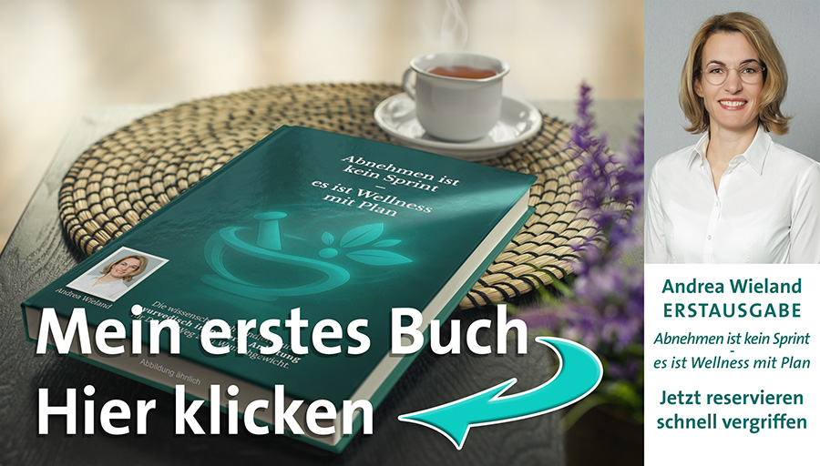 Andrea Wieland - DAS Buch: ABNEHMEN IST KEIN SPRINT – ES IST WELLNESS MIT PLAN